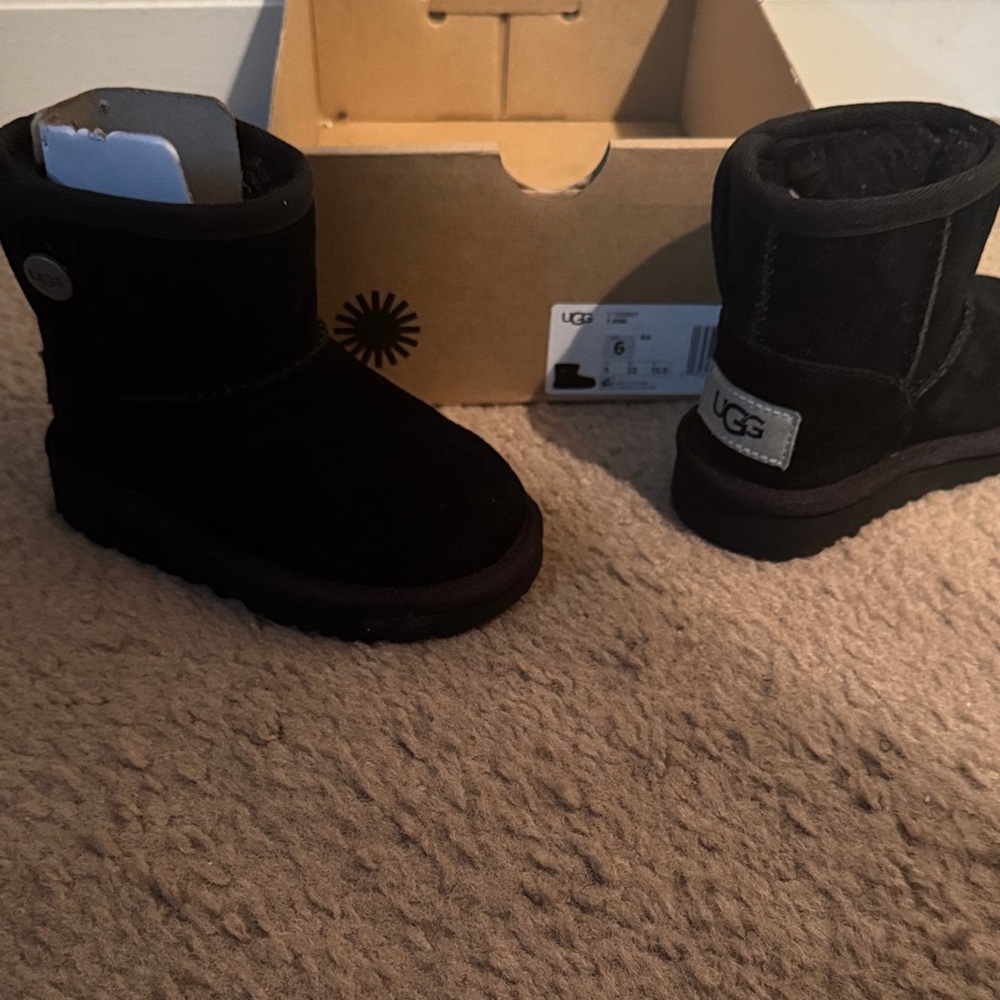 UGG Black Infant Booties